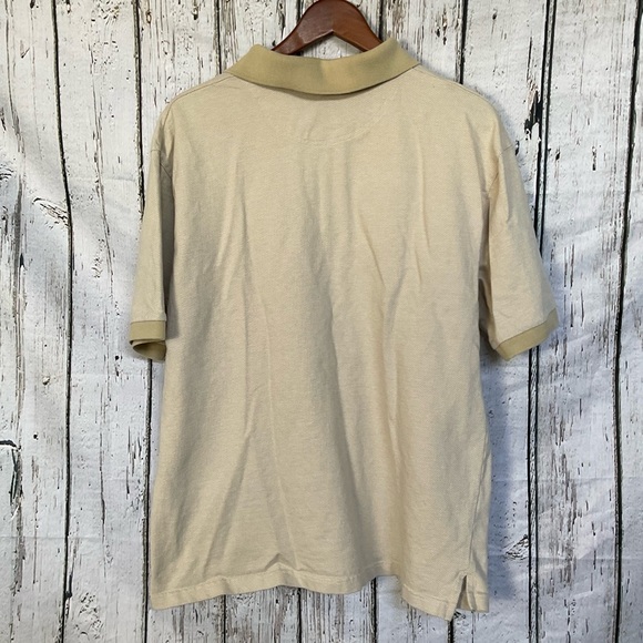 Vintage Disneyland Resort 50th Anniversary Polo Shirt Large 1955 PreLoved Beige - Picture 5 of 5